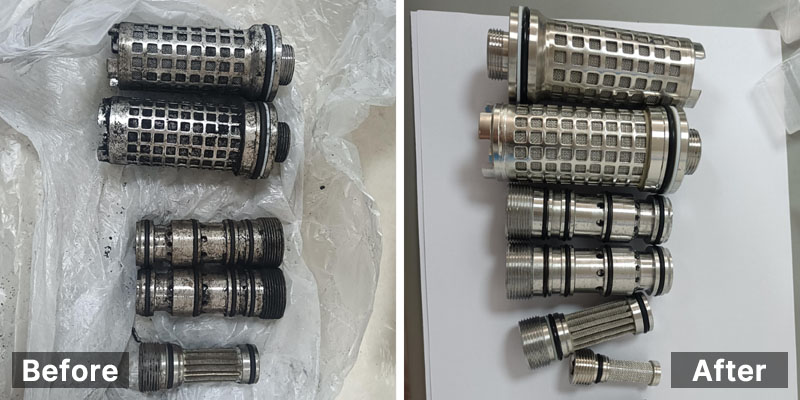 before-and-after-of-cleaning-filter-with-skymen-ultrasonic-cleaner