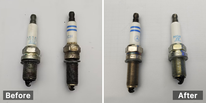 before-and-after-of-cleaning-fuel-injector-with-skymen-ultrasonic-cleaner
