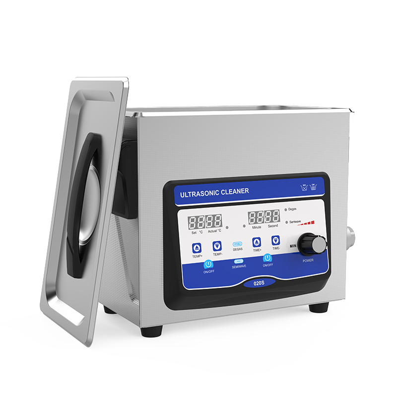 skymen-jpt-020-upgrade-power-adjustable-lab-ultrasonic-medical-instrument-cleaner-open-lid-view